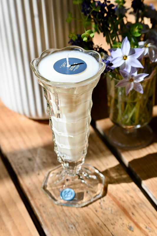 Petit soliflore en verre