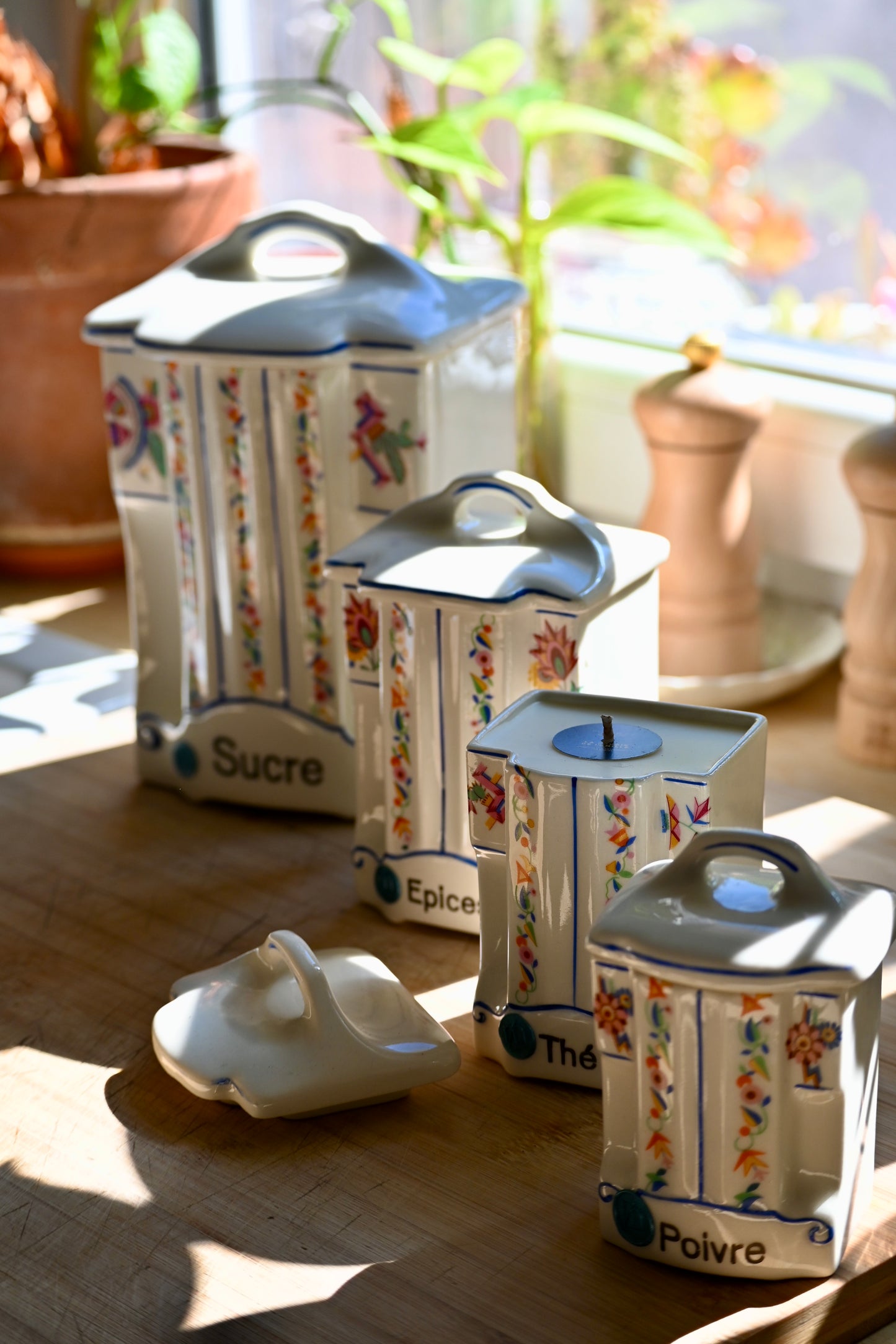Pot à épices - Sucre fleurs