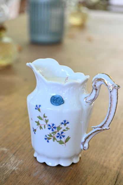 Pot à lait bleuets