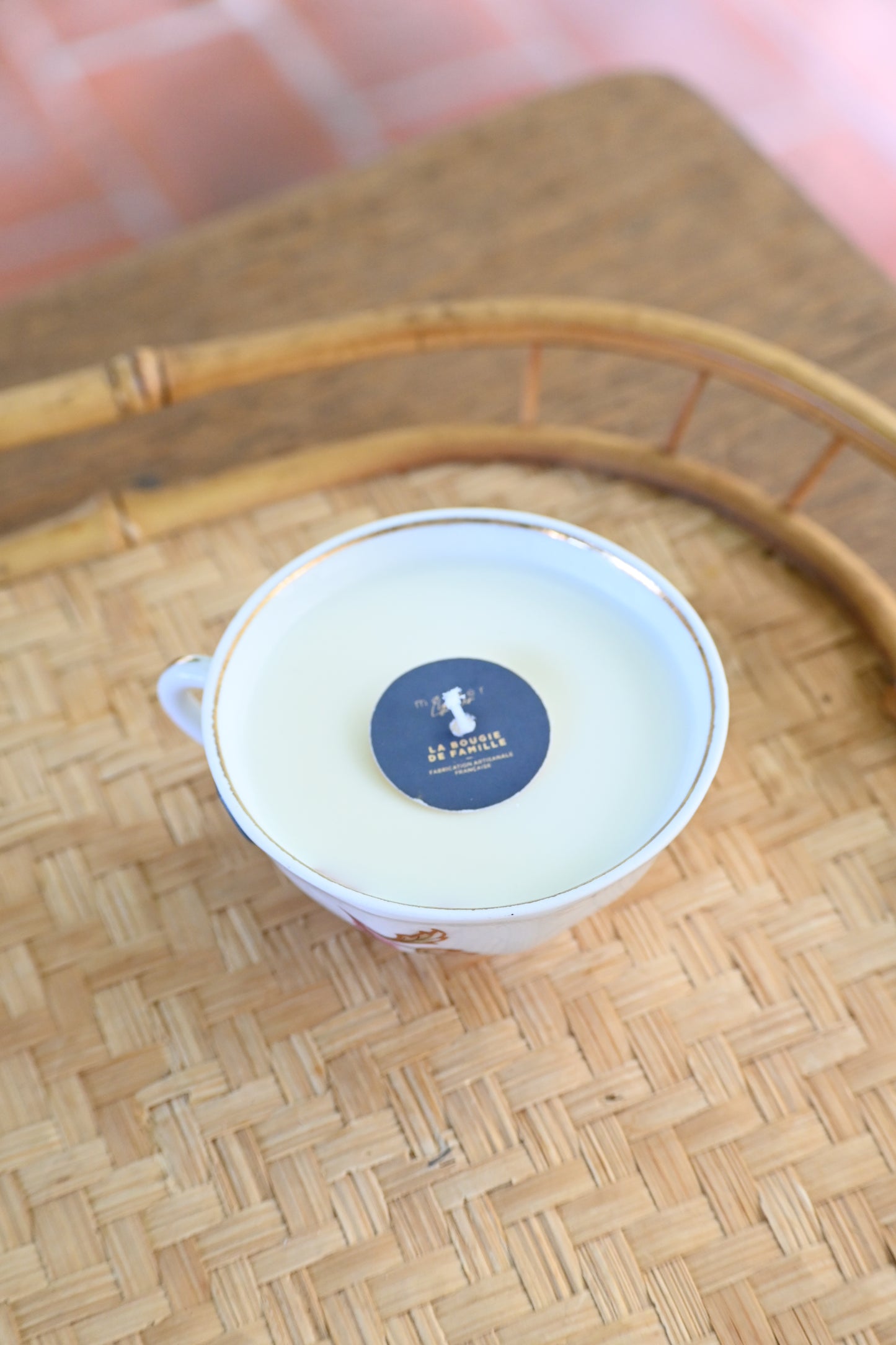 Tasse petites feuilles