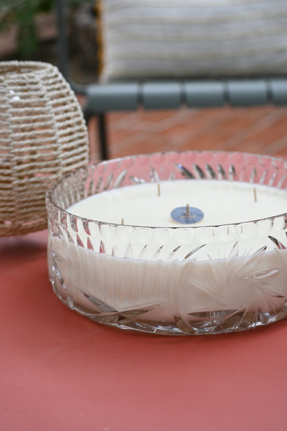 Grand saladier cristal