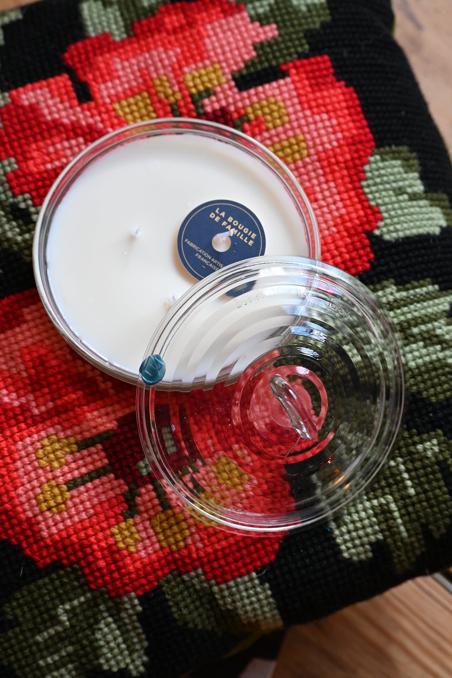 Boite en verre art déco