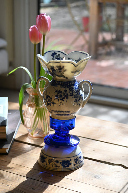 Bougeoir Bleu - Moyen