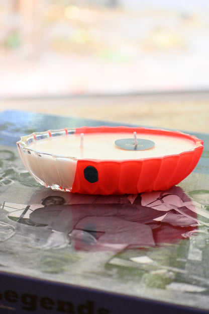 Ravier ciselé - Orange