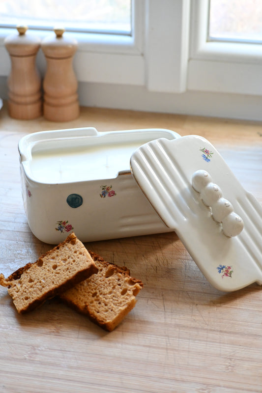 Boite à biscuit porcelaine