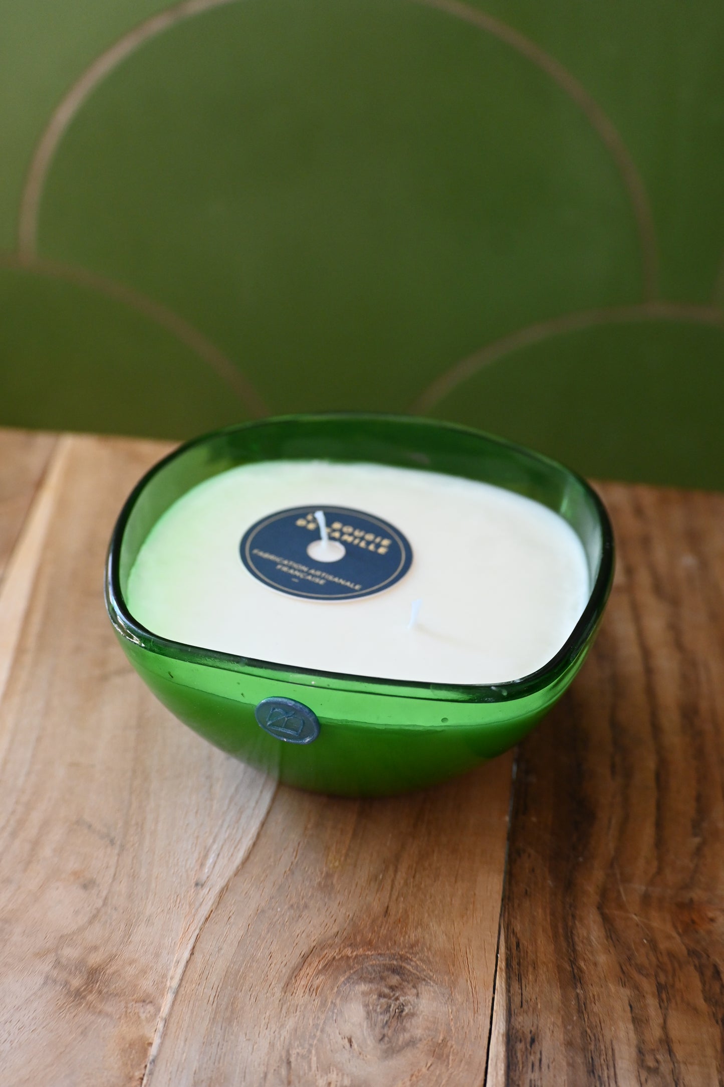 Ramequin carré vert