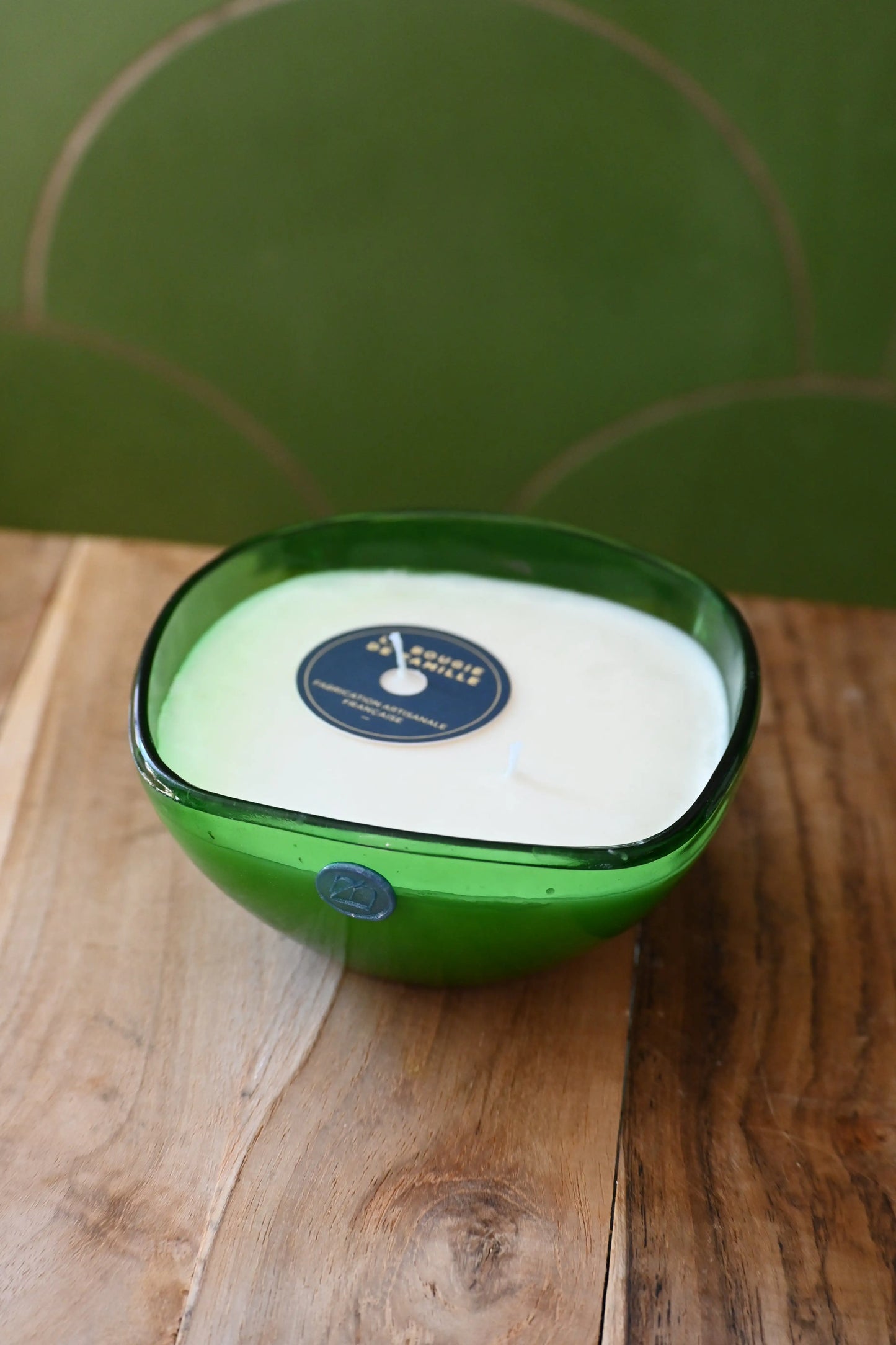 Ramequin carré vert