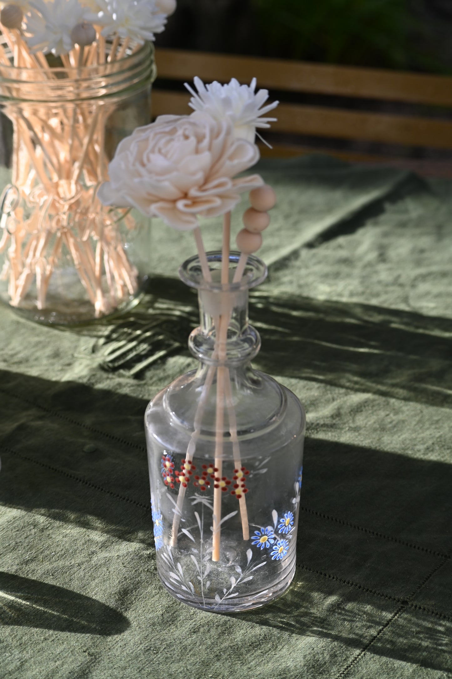 Soliflore verre fleuri