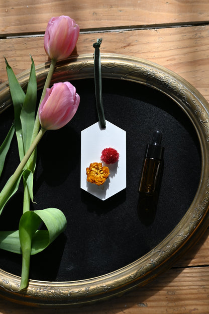 Tablette - Chrysanthème et Trèfle